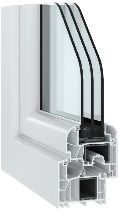Fensterprofil curve von Herr Fensterbau — betont runde Konturen